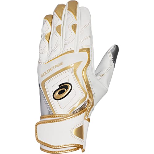 asics(アシックス) 野球 両手用 GOLDSTAGE バッティンググローブ 手袋 カラー 一般用 3121A953