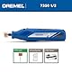 Dremel 7350 PET Krallenpflegese mit 3.6V Akku-Rotationswerkzeug Einfach zu bedienende, leichte Krallenschleifmaschine mit 2 Schleifzubehören, 1 Schutzhaube & 1 USB-Kabel, geeignet für Hunde und Katzen