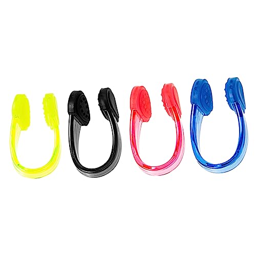 BESTonZON 3sets Professional Nose Clips Soft Swimming Plugs for Comfortable Fit Portable Sports and Swimming 4pcs*3