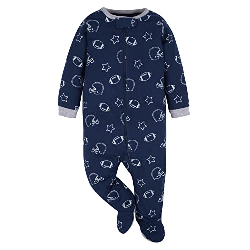 Image of Gerber Baby Boys' 4 Pack Sleep 'N Play Footie