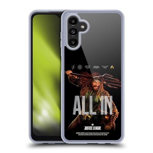 Carcasa Samsung Galaxy A13 5G Aquamán Justice League Movie gel elástico