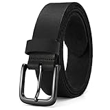 [CHAOREN] ベルト メンズ 本革 牛革 カジュアル 定番 ハンドメイド 丈夫 多サイズ 幅38mm