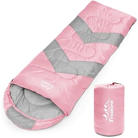 Tesmien Waterproof Sleeping Bag for All Seasons Cover