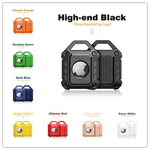 Image of M.G.R.J Shockproof Case Cover Compatible for Apple AirTag (Secure Lock)