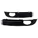 Szq-Zastąpić Samochód Samochód Dolny zderzak Lampa Lampa Grill Grille do Audi A8 D3 Quattro W12 2006-2008 Hole Grill S-Zq (Color : 1 Pair)
