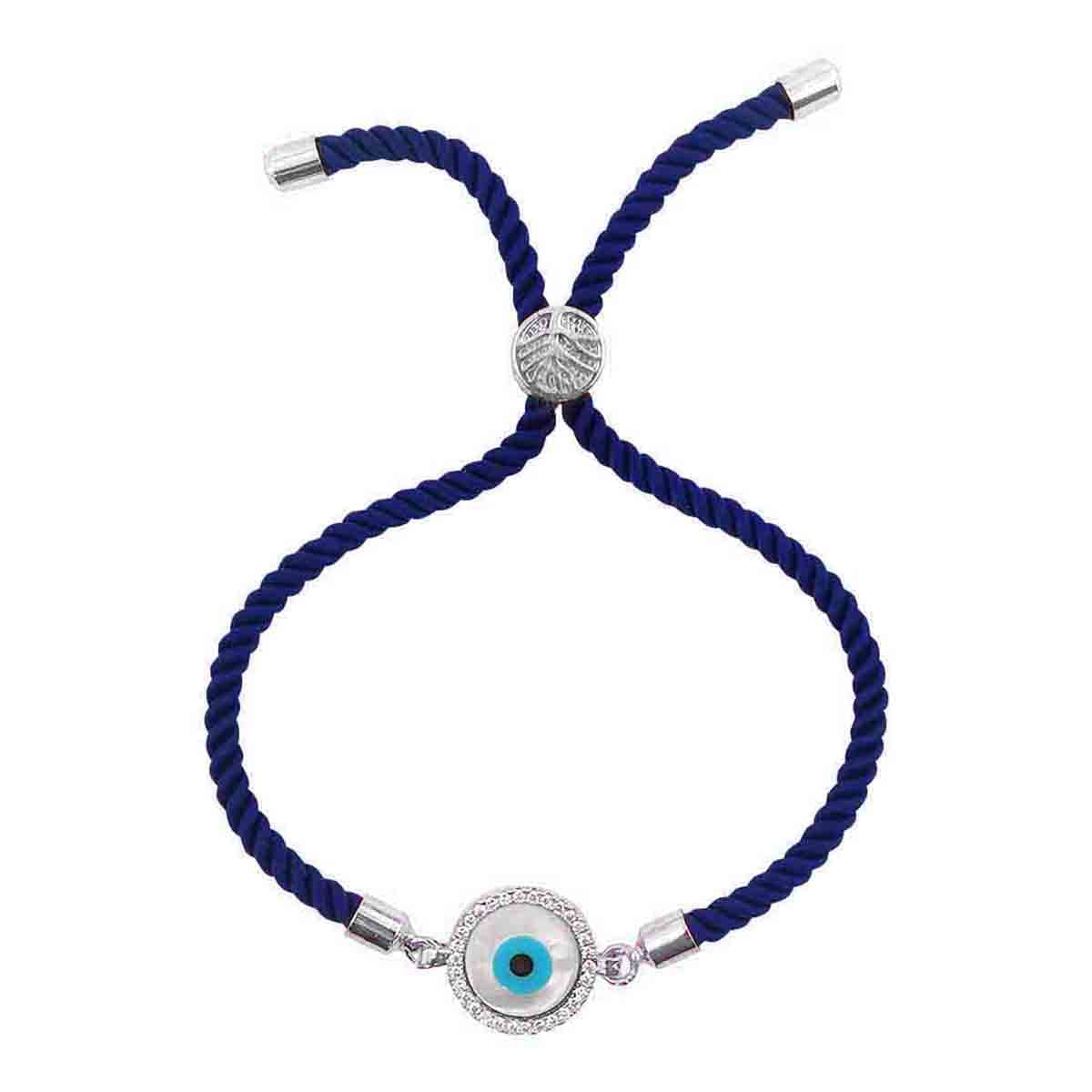 ZIVOM® Turkish Evil Eye Silver Blue Cubic Zirconia Mother Of Pearl Adjustable Slider Thread Bracelet (B0BWJDWBKC) Amazon Price History, Amazon Price Tracker