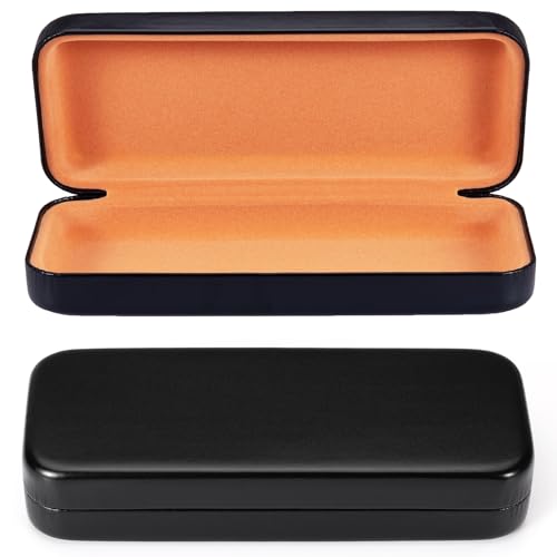 Image of Vemiss Hard Shell Eyeglass Cases, Lightweight Portable Glasses Case for Women Men