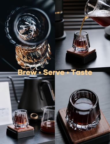 Image of Cocinare Gooseneck Electric Kettle & Pour Over Coffee Set, ±1F Temperature Control, 1500W 0.9L Kettle, Coffee Dripper, 550 ml / 18.6 oz Server & 2 Tasting Cups