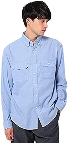 Amazon ザショップティーケー カジュアルシャツ Hug Cot ダンガリーシャツ メンズ ライトブルー 091 02 M シャツ 通販