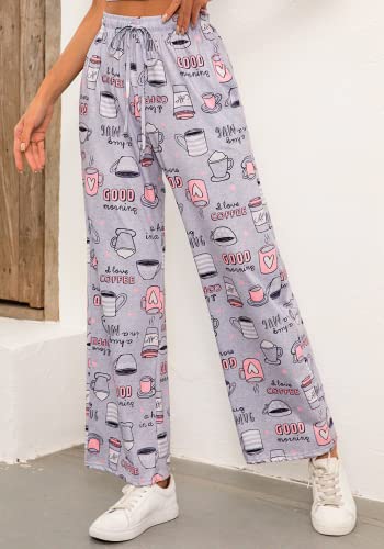 Image of X-Image Women Comfy Casual Pajama Pants with Pockets & Drawstring