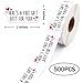 Calyders 500 PCS Small Business Thank You Stickers for You Business Stickers