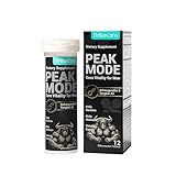 DrBioCare Peak Mode Core Vitality for Men 7-in-1 Effervescent Tablets | Tongkat Ali, Maca & L-Arginine，Ashwagandha, | Boost Stamina, Drive & Blood Flow for Good Performance | Berry Flavor 12 Tablets