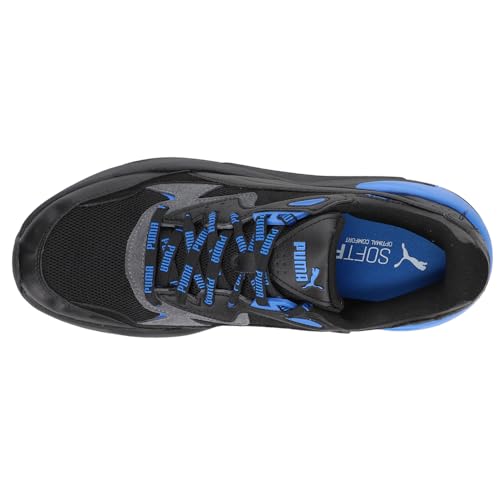 PUMA Mens X-Ray Speed Logomania Lace Up Sneakers Shoes Casual - Black, Blue4