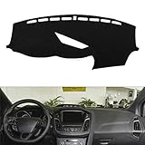 Material: Polyester Baumwolle GYYBPDZPZ Fit für Ford Focus 2013-2016 Auto armaturenbrett Abdeckung vermeiden licht pad Instrument plattform armaturenbrett Abdeckung Matte Dekoration