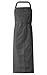 GREIFF Gastro Moda Service Latzschürze 77x110 Schwarz gestreift Modell 4400