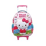 Mochila com Rodinhas 16 Hello Kitty SE 3D 11950 - Xeryus