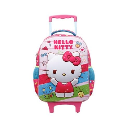 Mochila com Rodinhas 16 Hello Kitty SE 3D 11950 - Xeryus