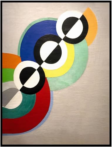 Robert Delaunay Impressions Rythmes pour habiller un mur vide avec une toile abstraite chic