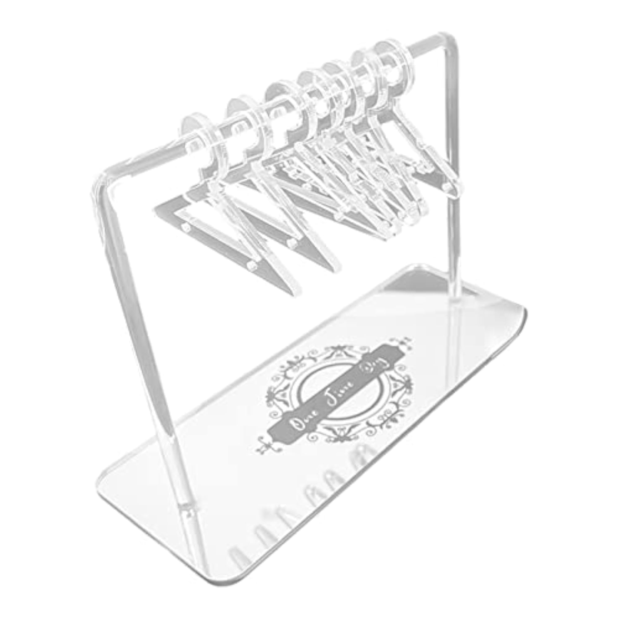 Detachable Acrylic Earring Hanger Rack Storage Display Stand