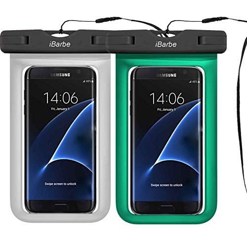 2 Pack Waterproof Phone Case, Universal Phone Bag Pouch Dry Bag Compatible