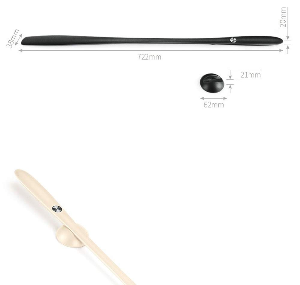 Calzadores Calzador con Mango Largo Ayudante para Zapatos de Colocación Rápida para Personas Mayores Niños Mujeres Hombres 72Cm/White/722 * 62 * 21Mm
