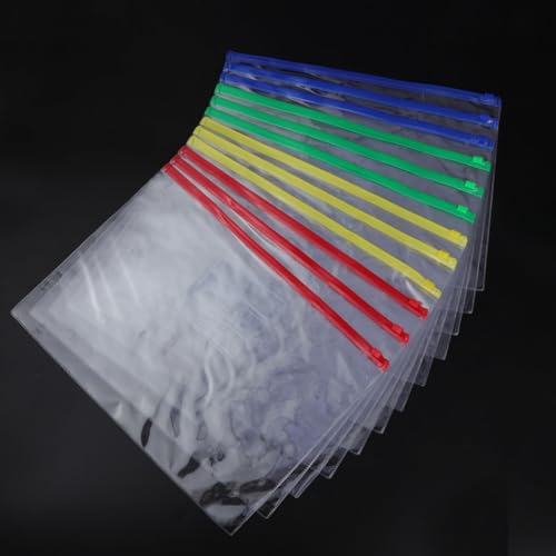 Bolsa de archivo A5 transparente para proteger documentos contra manchas de aceite 7