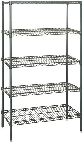 5-Shelf Proform Wire Shelving Starter Kit, 18 x 72 x 63 in.