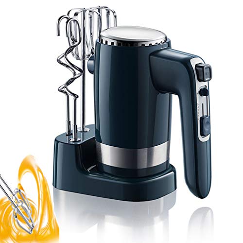 Elektrische Handschneebesen, 10-Fach elektrische Handmixer Back Kit mit 2 Mischern, 2 Knethaken für EggCream Milchschäumer, Kitchen Aid, Backen,