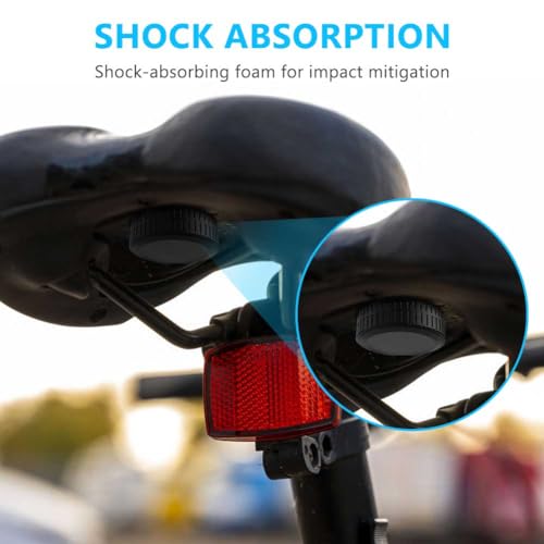 AXFEE Airtag Halterung 4er Pack, Airtag Hülle IPX8 Wasserdichte mit 3M Superkleber Stoßfest Kratzfest Airtag Halter, Airtag-Aufkleber-Halterung für Fahrrad, TV Fernbedienung, Drohne,Brieftasche,Gepäck