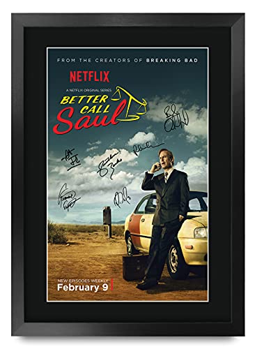 Cadre Better Call Saul photo signée pour remplacer posters froissés