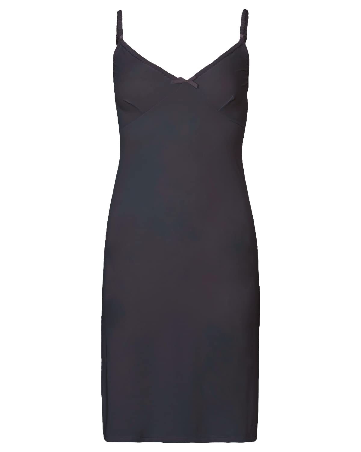 Slenderella Women's Black Gaspe Microfibre Full Slip Gl2711 14