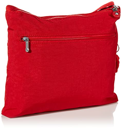 Kipling Womens Womenâ’s Alvar Bag, Super Light, Durable Messenger Bag, Nylon Shoulder Crossbody Bag, Red Rouge, Medium Us #TOP1