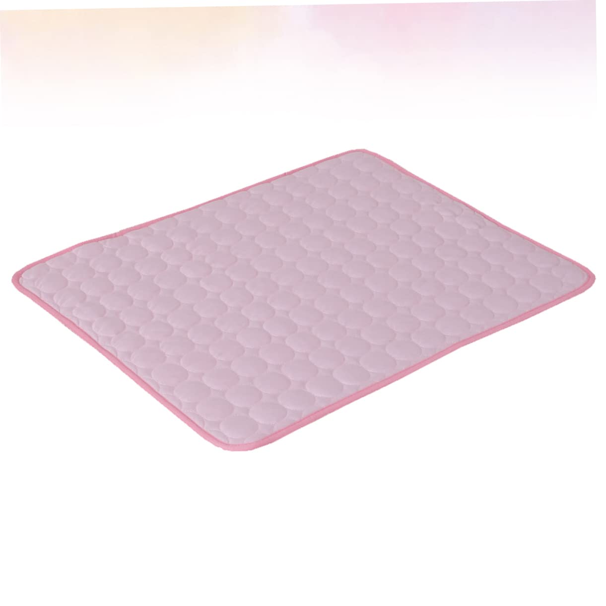 VICASKY Pet Cooling Mat for Summer Soft and Breathable Dog Bed Pad for Home Travel Pink S Prevent Overheating for Dogs and Cats