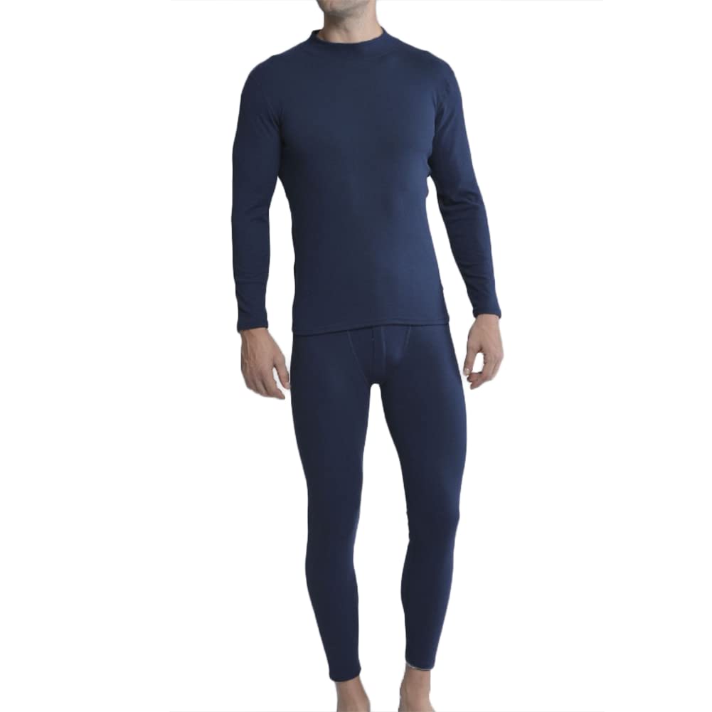 Ropa Interior Térmica para Hombre largos ultra suaves, capas base cálidas con forro polar para clima frío para Ski Montaña Esquí Running L-4XL