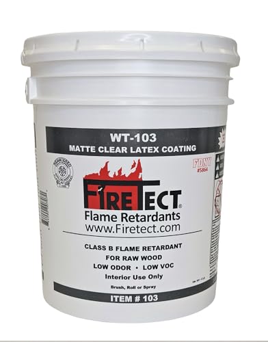WT-103 Clear Matte Flame Retardant Coating