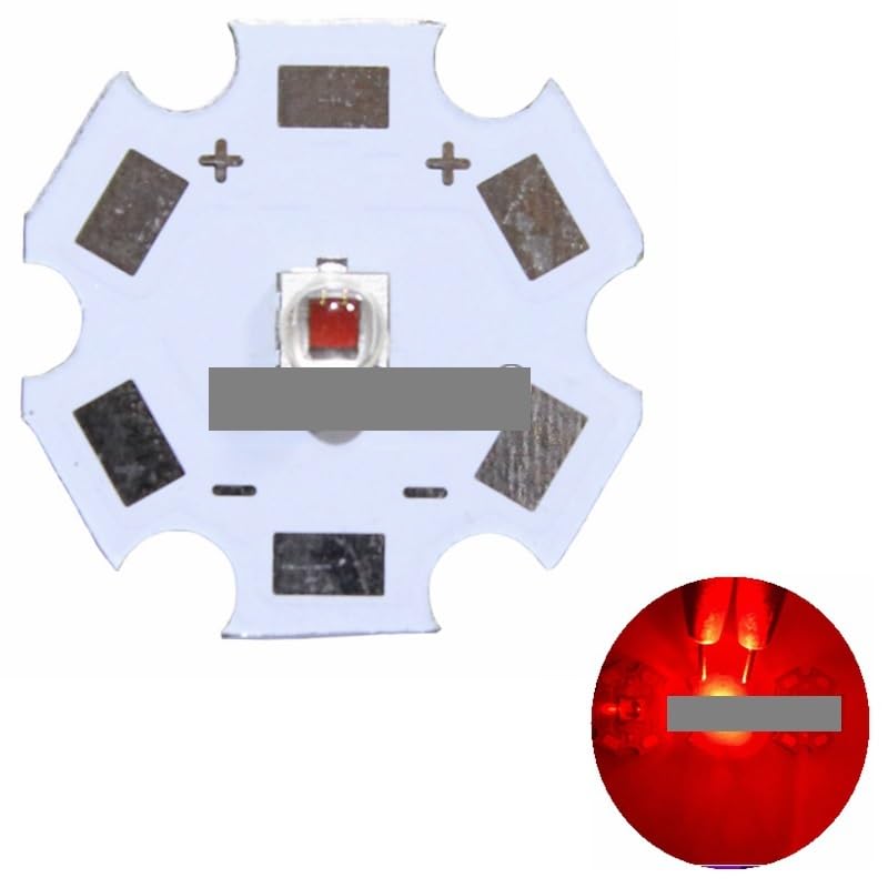 50PCS 3W LED XPE2 XP-E2 R3 Warm White 3000K 1W-3W LED Diode Chip Light Lamp With 20mm PCB