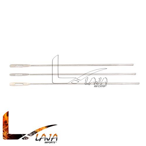LAJA IMPORTS Set of 3 Stainless Steel Probe with Eye 5.5