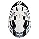O’NEAL | Motorradhelm | Enduro Motorrad | Ventilationsöffnungen für maximalen Luftstrom & Kühlung, integrierte Sonnenblende | Sierra Helmet R V.24 | Erwachsene | Schwarz Weiß Grau | Größe M