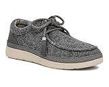 Sanuk Shaka Lite 2 Sl Wool - Women Loafers, Charcoal, 8