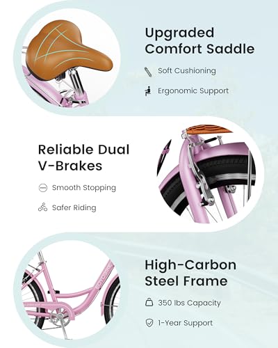 MOONCOOL 7-Speed Women's Cruiser