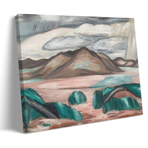 Toile Marsden Hartley Souvenir du Nouveau-Mexique N° 8 : une œuvre d'art mural d'exception