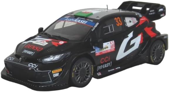 イクソ 1/18 トヨタ GRヤリス Rally1 2024 ラリー・ジャパン 優勝 #33