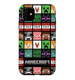 Minecraft Group Shot Faces Collage Case for iPhone 11