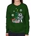 Jazz Around The Christmas Tree Transformers Women's Sweatshirt