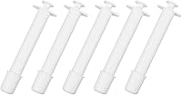 Vista 2 de RCFINE 10Pcs Vaginal Applicators Disposable Plastic Vaginal Applicator with Cap Applicator for Lubes or Creams Products (Transparent)