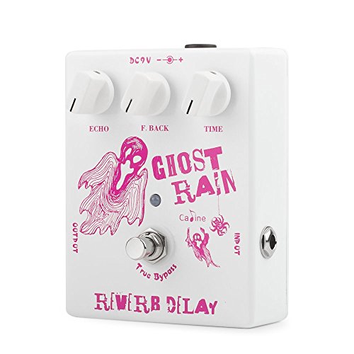 Caline Cp-41 Ghost pluie Reverb Delay Pédale d’effets - Les Beatles, Paul McCartney, John Lennon, RIngo Starr, George Harrison Caline Cp-41 Ghost pluie Reverb Delay Pédale d'effets – Image 4