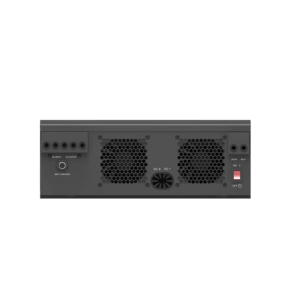 FP-TECH - INVERTER DI RETE IBRIDO MONOFASE SOLARE FOTOVOLTAICO CONNESSO 220V WIFI 3KW 24V - 5KW W 48V ONGRID (3000 W - 3Kw - Ibrido)