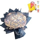 DIY Handmade Butterfly Flower Bouquet, Artificial Flower Bouquet, DIY Flower Art Craft Kit, Paper Flower Bouquet,DIY Butterfly Flowers Art Craft Kit for Wedding Anniversary Valentine's Day Gifts. ( Co