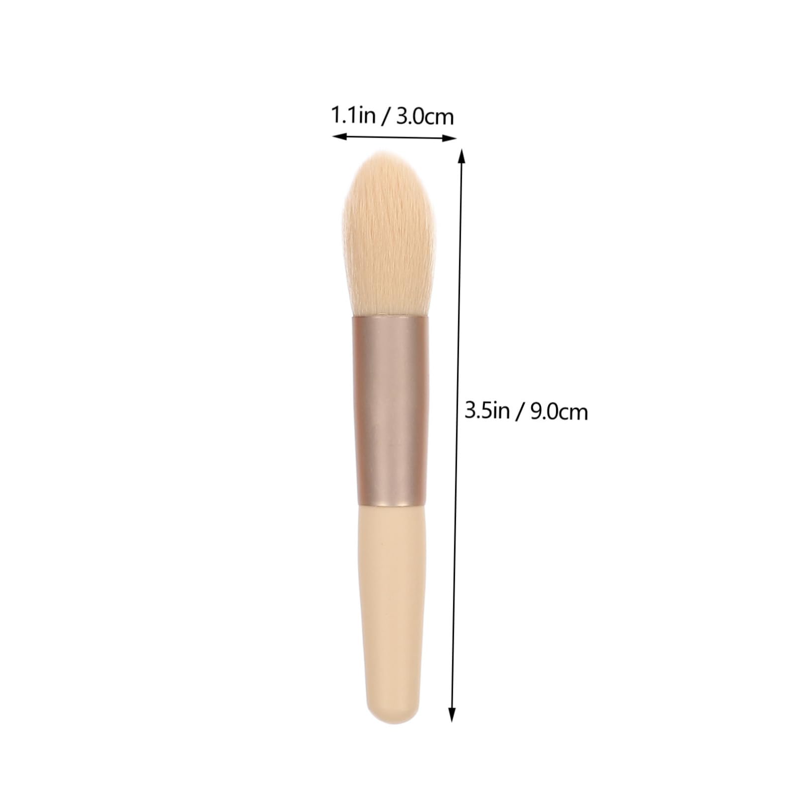 MAGICLULU 5 Sets Make-up-pinsel-set Pinsel Kosmetik-werkzeug Reise-make-up-set Kompakte Aufbewahrungstasche Für Beauty-tools Für Frauen Und Mädchen