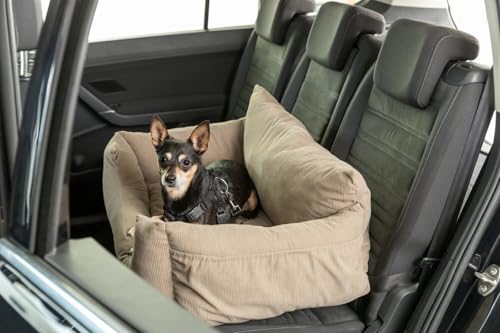 Trixie Autositz doppelt 80 x 35 x 60 cm Taupe